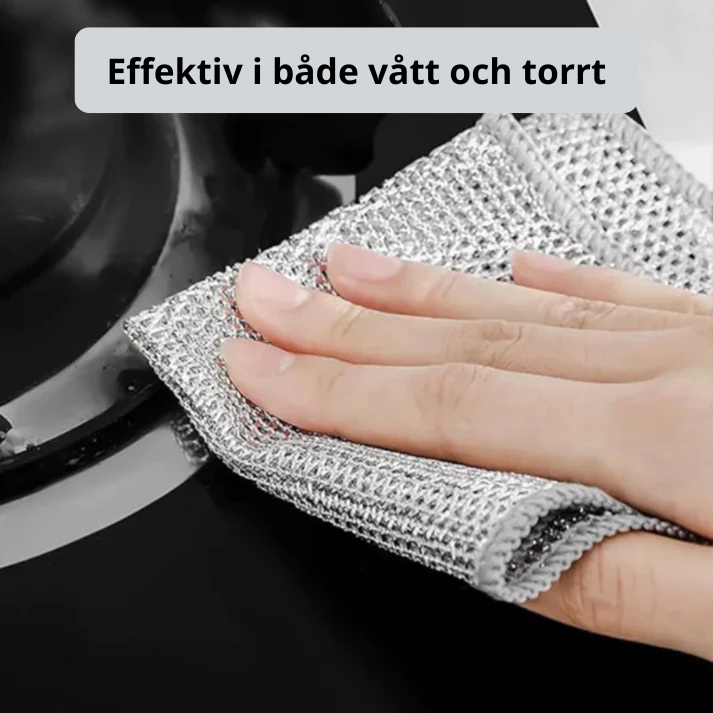 Stålduken – ⚡Ta bort bränt fett och ingrodd smuts på sekunder