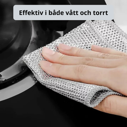 Stålduken – ⚡Ta bort bränt fett och ingrodd smuts på sekunder