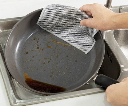 Stålduken – ⚡Ta bort bränt fett och ingrodd smuts på sekunder